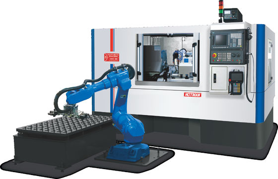 Máy nghiền hình trụ với đối thoại con người Điều khiển CNC dễ lập trình, lực nghiền mạnh FX32P-60CNC