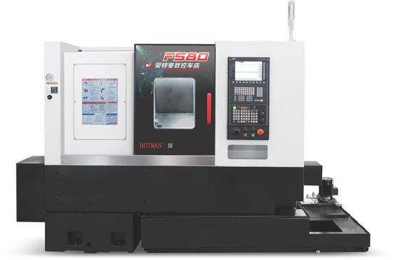 Máy quay CNC để cắt nặng với ghế đuôi có thể lập trình servo và trục động cơ