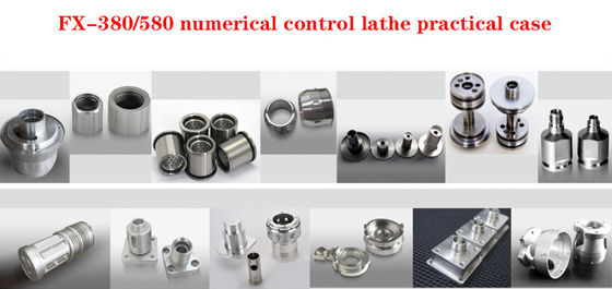 Chiếc máy quay CNC chính xác F580 cắt nặng và servo có thể lập trình đuôi ghế quay động cơ