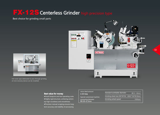 Unleash the Full Potential of Your Grinding Process with Centerless Grinding Machine