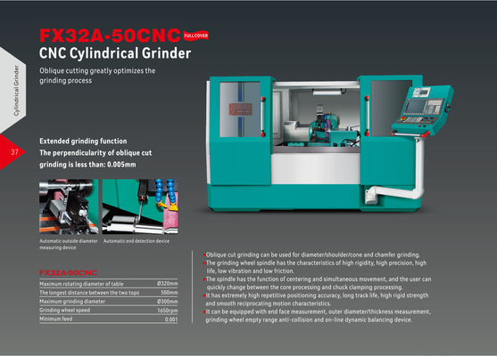 FX32A-35CNC Hotman Điện 380V Máy nghiền hình trụ Máy nghiền đa chức năng